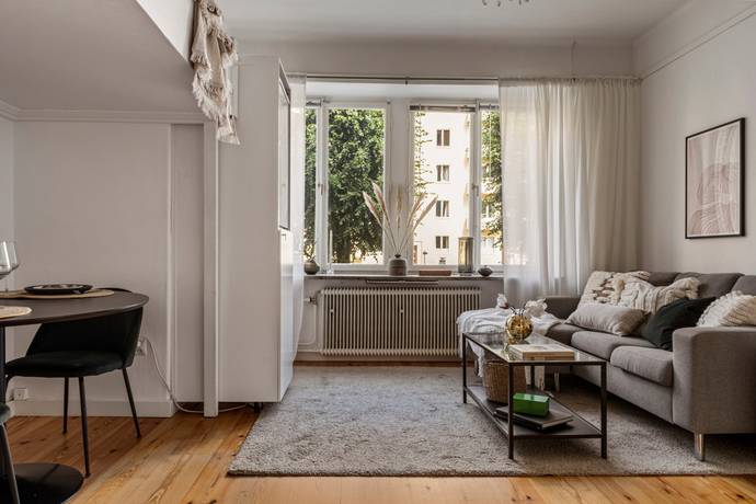 1 rum lägenhet på Strindbergsgatan 50 Nedre Gärdet - Östermalm, Stockholms kommun - bild 1
