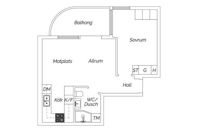 2 rum Lägenhet på Kastellgatan 21A Linné Göteborgs kommun - bild 14