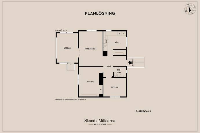 3 rum Villa på Björkgatan 5 Mjölby kommun - bild 46