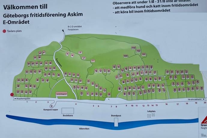 2 rum Fritidshus på Askim GFA E 94 Hult Göteborgs kommun - bild 28