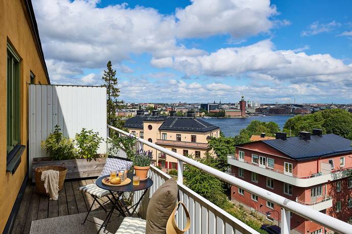 3 rum lägenhet på Lundagatan 36A -HÖGST UPP Södermalm Högalid, Stockholms kommun - bild 1