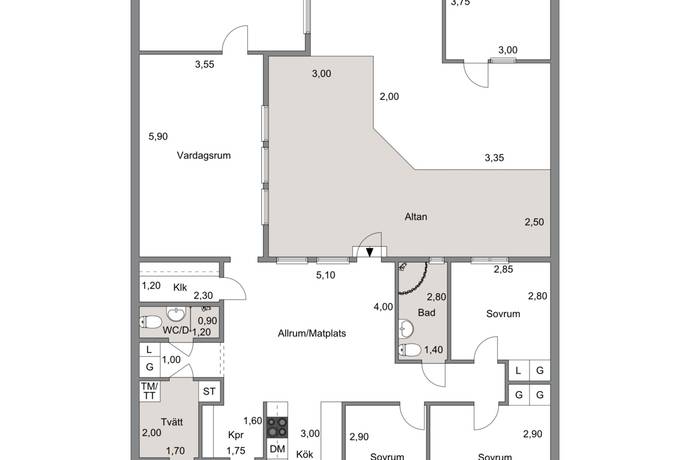5 rum Radhus på Myrgången 44 Kronogården Trollhättans kommun - bild 22