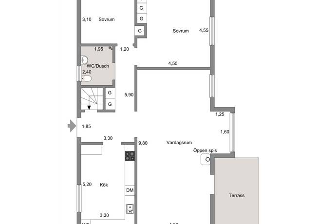 4 rum Villa på Floragatan 3 Hässleholm - Stattena Hässleholms kommun - bild 26