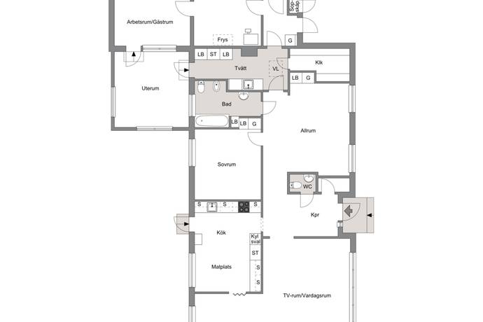 4 rum Villa på Östra Järnvägsgatan 28 Getinge Halmstads kommun - bild 26