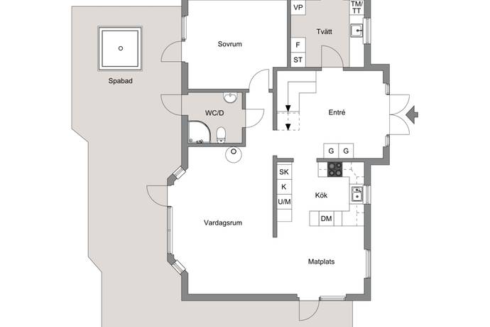 6 rum Villa på Örviksvägen 11 Hudiksvall - Mellanbyn Hudiksvalls kommun - bild 47