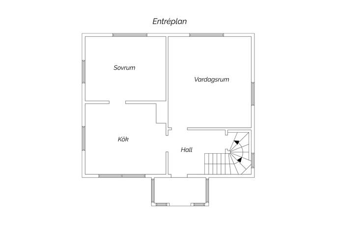 3 rum Villa på Majorsgatan 36 Storvik Sandvikens kommun - bild 15