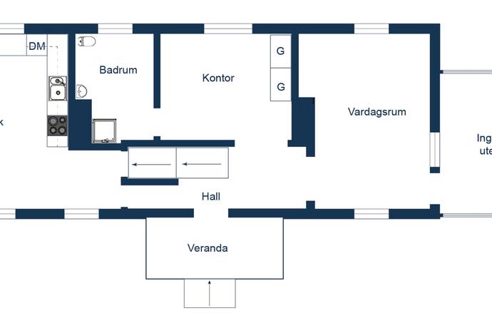 6 rum Gård utan jordbruk på Hallenvägen 28 Hallen Åre kommun - bild 40