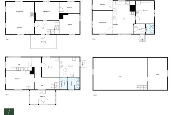 9 rum Gård utan jordbruk på Flatvik 610  Flatvik Karlstads kommun - bild 49