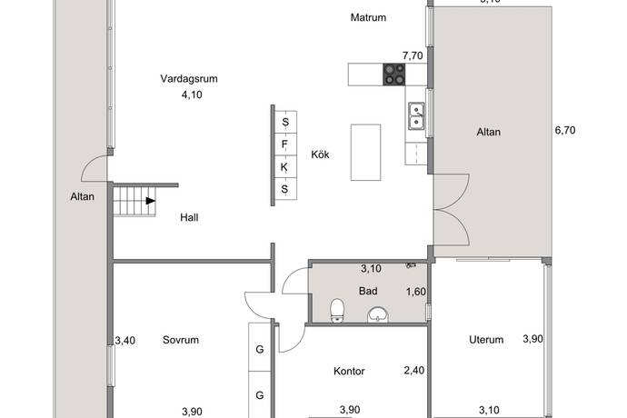 4 rum Villa på Katarinas väg 5 Hamburgsund Tanums kommun - bild 24