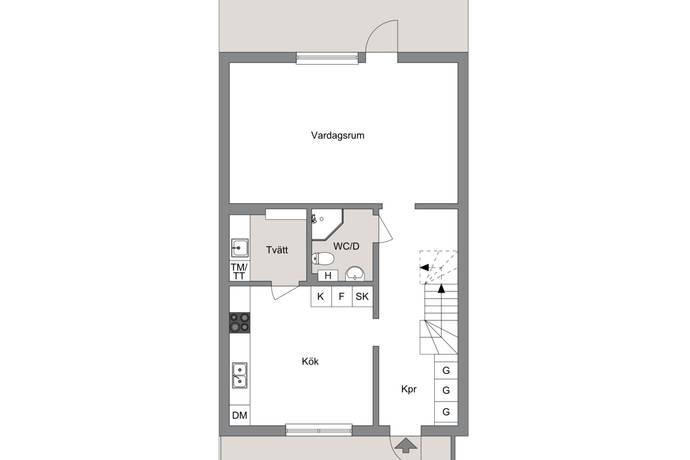 3 rum Radhus på Odenvägen 20B Centrala Märsta Sigtuna kommun - bild 20
