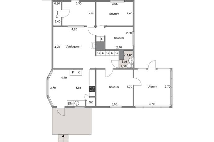 4 rum Villa på Lämbonäsvägen 64 Hölö Södertälje kommun - bild 35