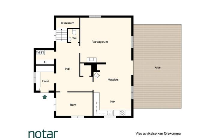153 m² Villa på Gävsjövägen 132 Vallentuna kommun - bild 37