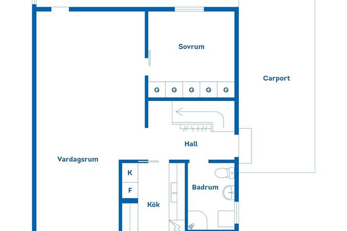 5 rum villa på Prästholmsvägen 15 Falkvik, Sölvesborgs kommun - bild 4