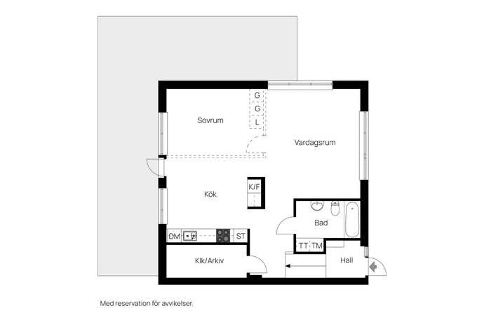 3 rum Lägenhet på Midskeppsgatan 29 Hammarby Sjöstad Stockholms kommun - bild 22