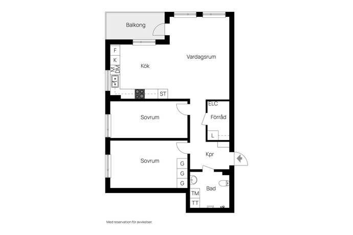 3 rum Lägenhet på Kolgårdsgatan 5 Visby - Öster Gotlands kommun - bild 19