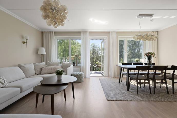 4 rum lägenhet på Fridensborgsvägen 167 Järvastaden, Solna kommun - bild 1