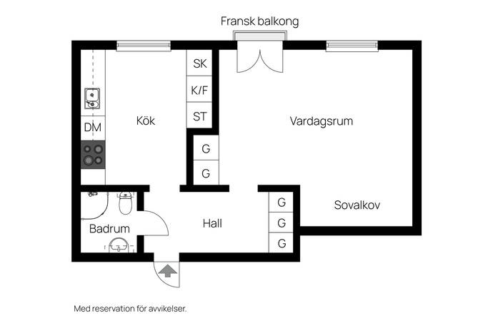 1.5 rum Lägenhet på Hagåkersgatan 7 A Mölndal - Bosgården Mölndals kommun - bild 15
