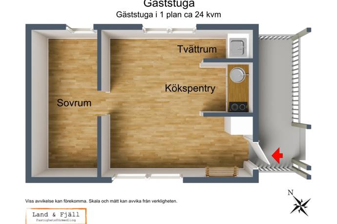 Fritidshus på Bäckevallen 522 Ljungdalen - Bäckevallen Bergs kommun - bild 28