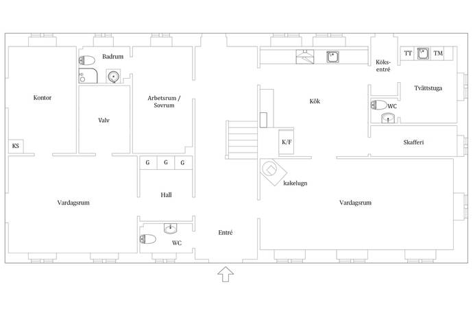 11 rum Villa på Gladsax Prästgård / Gladsax bygata 51 Gladsax Simrishamns kommun - bild 52