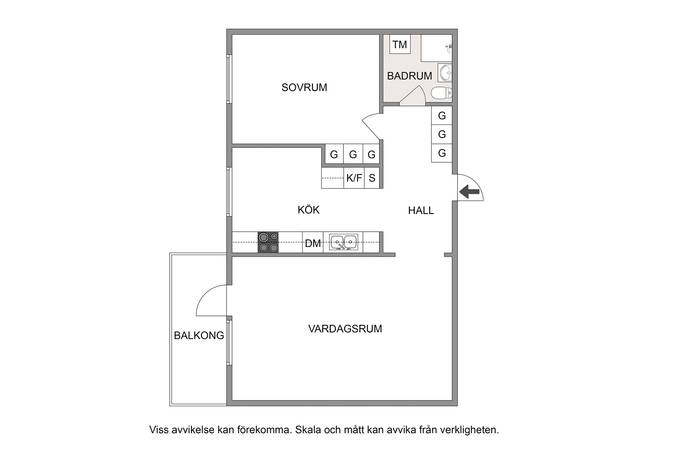 2 rum Lägenhet på Sandgatan 18 Borgholm Borgholms kommun - bild 17