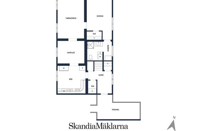 5 rum Lägenhet på Djurgårdsgatan 17D Centrala Mariefred Strängnäs kommun - bild 55