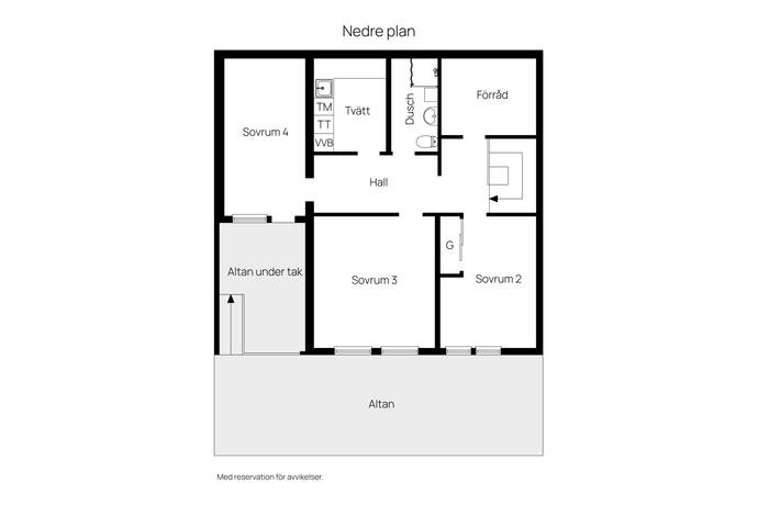 5 rum Radhus på Hagagatan 89 Haga Härnösands kommun - bild 30