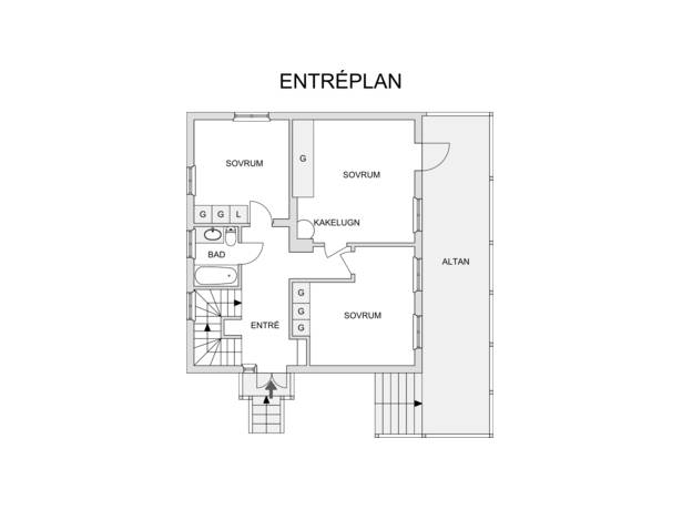4 rum Villa på Viktoriagatan 12 Ekholmen Karlskrona kommun - bild 41