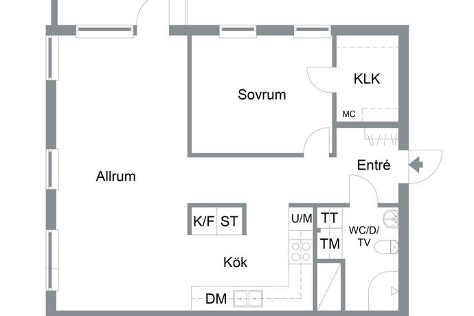 2 rum lägenhet på Olofsgatan 11 Ormesta, Örebro kommun - bild 3