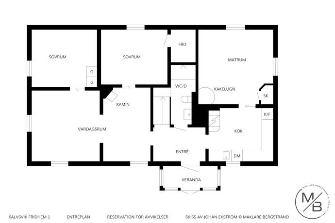 6 rum Villa på Kalvsvik Fridhem 1 Kalvsvik Växjö kommun - bild 54