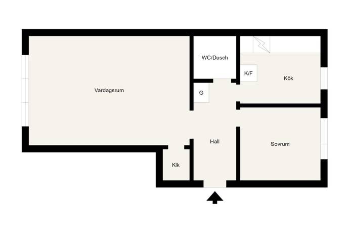 2 rum Lägenhet på Carlavägen 7B Sveaplan Eskilstuna kommun - bild 14
