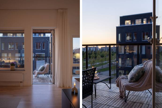 3 rum lägenhet på Lilla Varvsgatan 35B Västra Hamnen, Malmö kommun - bild 4