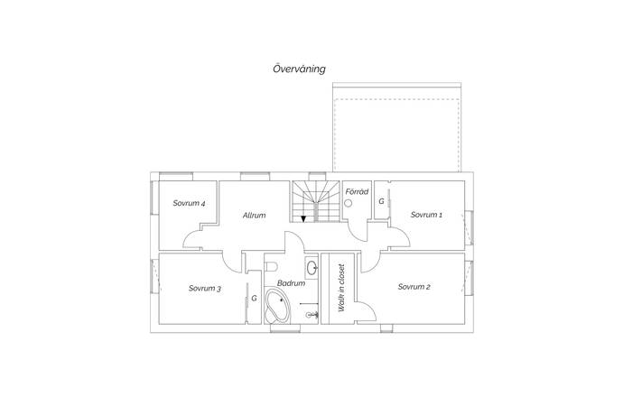 6 rum Villa på Ligustervägen 48 Älta - Södra Hedvigslund Nacka kommun - bild 52