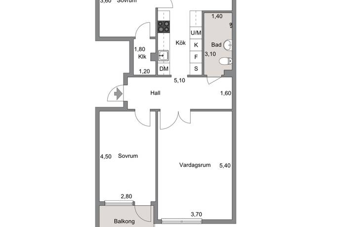 3 rum Lägenhet på Utsädesgatan 6B Bifrost Mölndals kommun - bild 14
