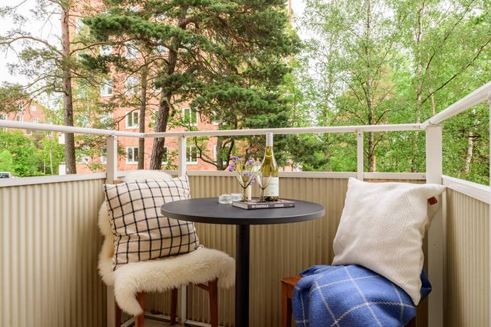 1 rum lägenhet på Bokbindarvägen 55 Hägerstensåsen, Stockholms kommun - bild 1