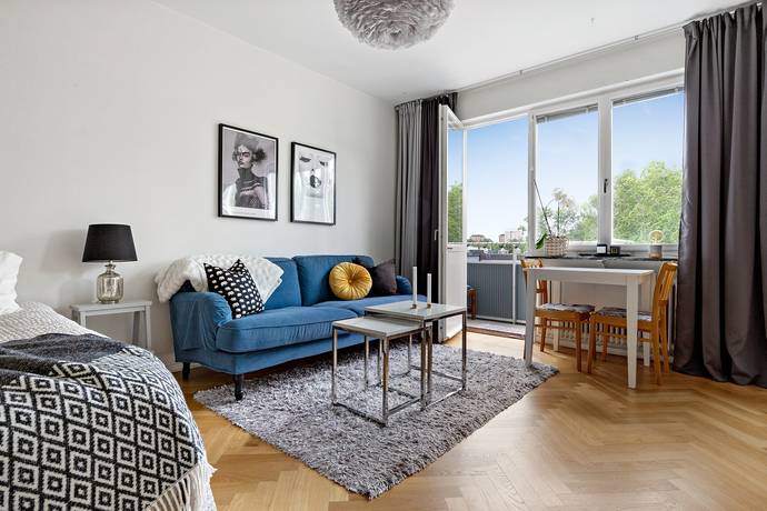 1 rum Lägenhet på Svalvägen 32, vån 3 av 3. Mosstorp Lidingö kommun - bild 1