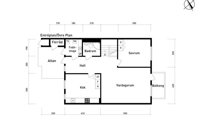 5 rum Radhus på Stratosfärgatan 31 Bergsjön Göteborgs kommun - bild 27