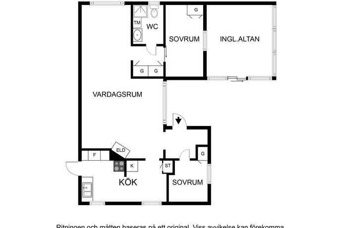 3 rum Villa på Farmvägen 27 Frösakull Halmstads kommun - bild 23