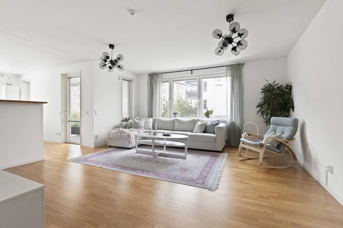 3 rum lägenhet på Dammtorps allé 6 Järvastaden, Solna kommun - bild 1