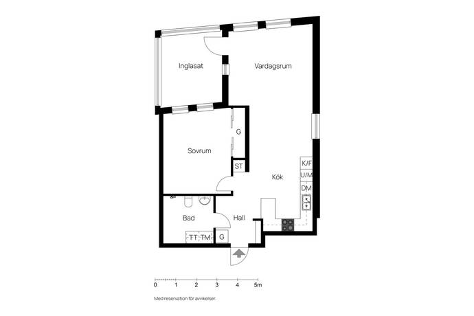 2 rum Lägenhet på Prästgränd 1 Centrum Härnösands kommun - bild 21