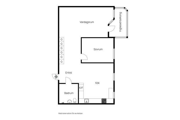 2 rum Lägenhet på Källhagsgatan 39 Borås kommun - bild 15