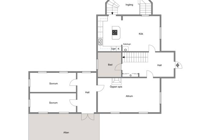 6 rum Gård/skog på Fågelmaravägen 28 "Femkulle gård" Fågelmara Karlskrona kommun - bild 33