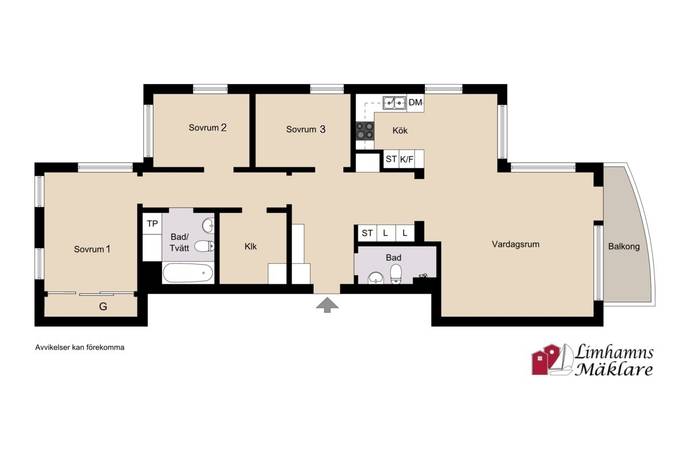 4 rum Lägenhet på Baltzarsgatan 14F City, Gamla Staden Malmö kommun - bild 40