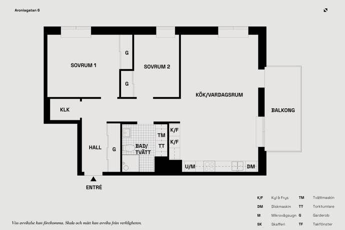 3 rum Lägenhet på Aroniagatan 6 Göteborgs kommun - bild 4