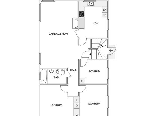 5 rum Villa på Lärkvägen 4 Kroksta Örnsköldsviks kommun - bild 43