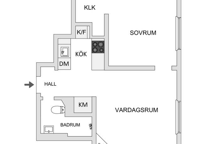 2 rum Lägenhet på Sveavägen 137, 2 tr Vasastan Stockholms kommun - bild 24