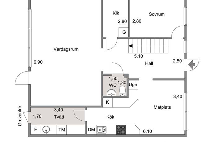 5 rum Kedjehus på Bergkullevägen 470 Sylte Trollhättans kommun - bild 22