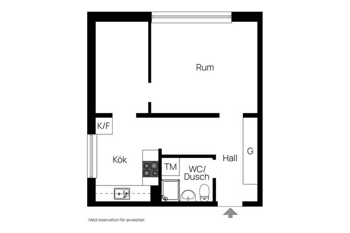 1.5 rum Lägenhet på Poppelvägen 52 Torpa Vänersborgs kommun - bild 17