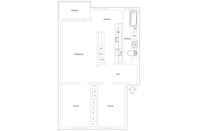 3 rum lägenhet på Bågskyttegatan 3D Mölndal - Jungfruplatsen, Mölndals kommun - bild 5