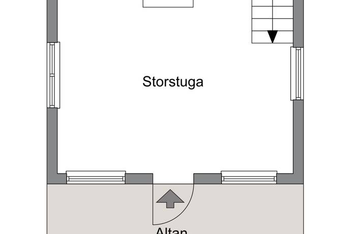 1 rum Fritidshus på Fritidshus Granträsk Granträsk Älvsbyns kommun - bild 16