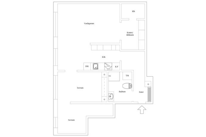 3 rum Lägenhet på Fredhällsgatan 5 Fredhäll Stockholms kommun - bild 23